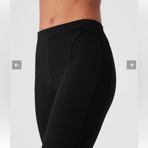 NWT ALO YOGA High-Waist 7/8 Zip It Flare Legging - Picture 6 of 7